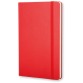 Moleskine notitieboek, ft 9 x 14 cm, effen, harde cover, 192 blad, rood