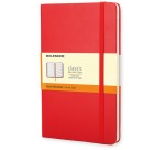 Moleskine notitieboek, ft 13 x 21 cm, gelijnd, harde cover, 240 blad, rood