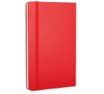 Moleskine carnet de notes, ft 13 x 21 cm, ligné, couverture solide, 240 pages, rouge