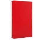Moleskine notitieboek, ft 13 x 21 cm, gelijnd, harde cover, 240 blad, rood