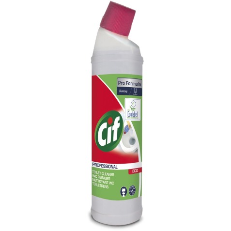 CIF Professional ECO nettoyant de toilettes, flacon de 750 ml