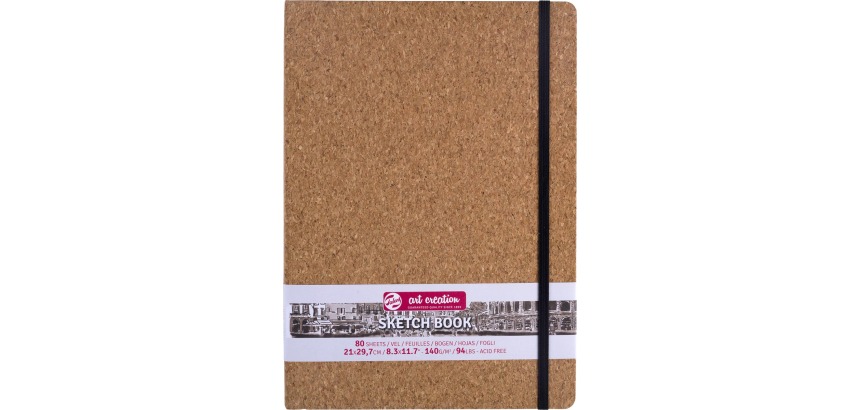 Carnet de croquis Talens Art Creation 21x29,7cm 140g 80 feuilles liège