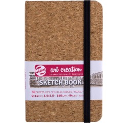 Talens Art Creation cahier de croquis Liège, 140 g/m², ft 9 x 14 cm, 80 feuilles