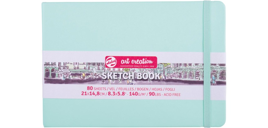 Talens Art Creation schetsboek, frisse munt, ft 21 x 15 cm