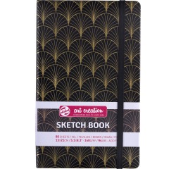 Carnet de croquis Talens Art Creation 130x210mm 140g 80 feuilles Art déco