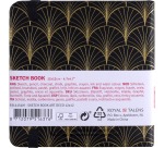Talens Art Creation cahier de croquis Art Deco, 140 g/m², ft 12 x 12 cm, 80 feuilles