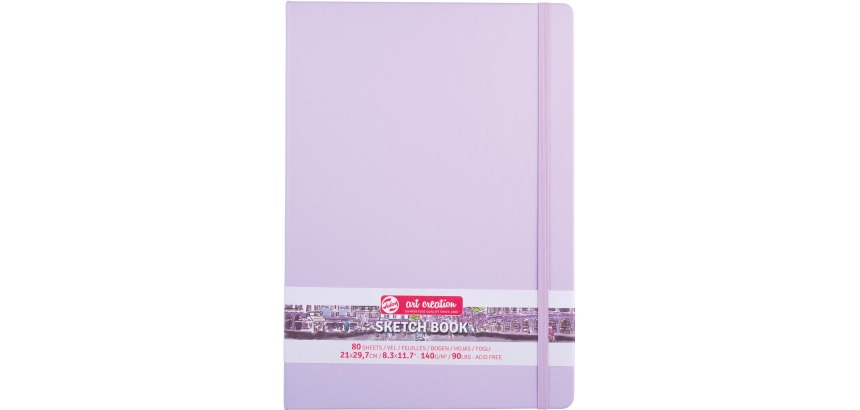 Talens Art Creation Skizzenbuch, Pastellviolett, Format 21 x 30 cm