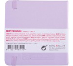 Talens Art Creation carnet de croquis, violet pastel, ft 12 x 12 cm