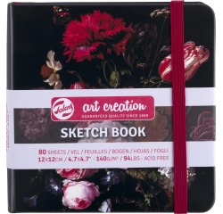 Talens Art Creation cahier de croquis Nature Morte, 140 g/m², ft 12 x 12 cm, 80 feuilles