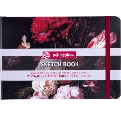 Talens Art Creation cahier de croquis Nature Morte, 140 g/m², ft 21 x 14,8 cm, 80 feuilles