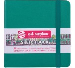 Talens Art Creation Skizzenbuch, Waldgrün, 12 x 12 cm