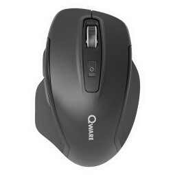 Qware souris sans fil Glasgow, noir