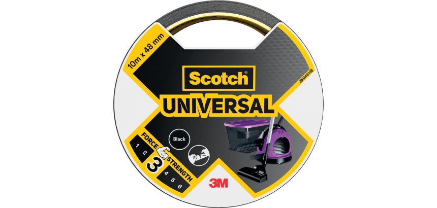 Scotch Universal Repair Tape, 48 mm x 10 m, black