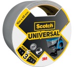 Scotch ducttape Universal, ft 48 mm x 10 m, zilver