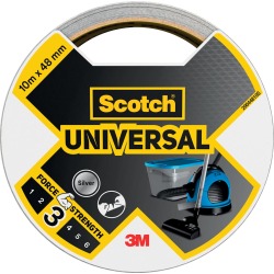 Scotch ruban de réparation Universal, ft 48 mm x 10 m, argent