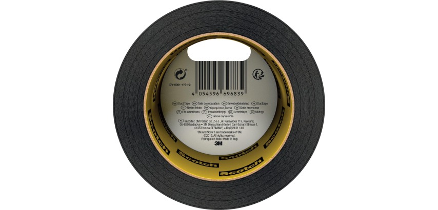 Toile de réparation Scotch® Universal 48 mm x 25 m - Noir