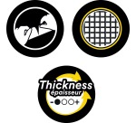 Scotch ruban de réparation Universal, ft 48 mm x 25 m, argent