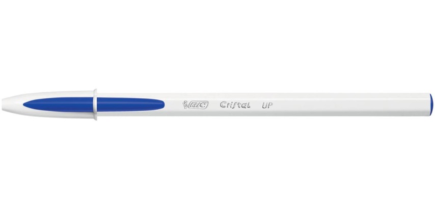 Bic stylo bille Cristal Up bleu