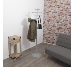 MAUL porte-manteau Saphir Lite, en métal, hauteur 171 cm, 8 patères, gris RAL7001