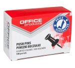 OFFICE products epignles d'affichage, couleurs assorties, boîte de 100 pièces