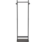 Kleiderständer MAULsalsa stehend 172x52x40cm 8 Haken schwarz RAL9004