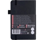 Carnet de croquis Sakura 90x140mm 140g 80 feuilles blanches noir