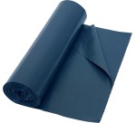 Sac poubelle 40 microns, ft 60 x 80 cm, 70 litres, gris, rouleau de 20 pièces