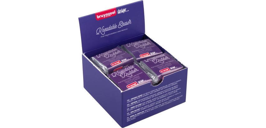 Bruynzeel kneedgum, doos van 22 stuks