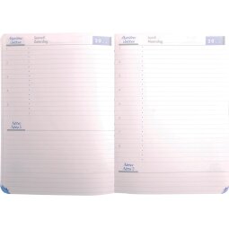 Clairefontaine schoolagenda, 2-talig, eeuwigdurend