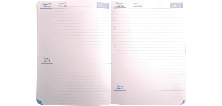 Clairefontaine Klassenheft, 2 Sprachen, immerwährend