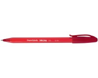 Paper Mate InkJoy 100 ballpoint pen with cap, red