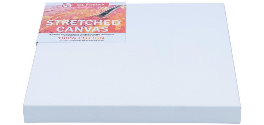 Talens Art Creation châssis entoilés, coton 3D, ft 100 x 100 cm