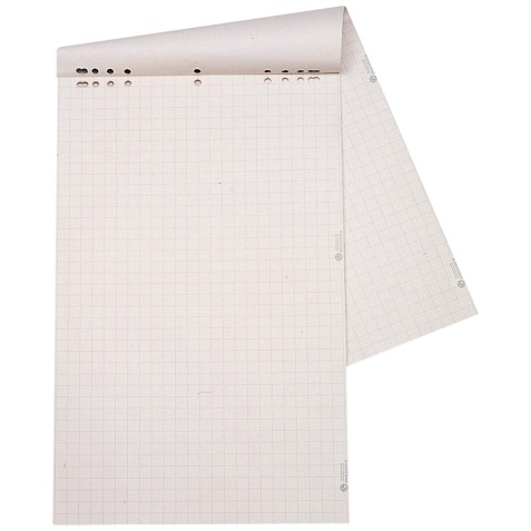 Dahle flipchartpapier, ft 68 x 95 cm, geruit, rol van 20 vel