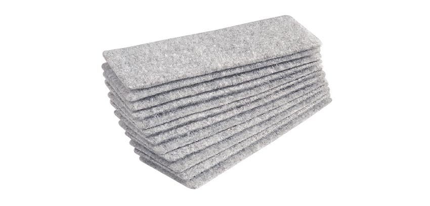 Dahle magnetic wiper refills, 12 felt strips for ref. 95099