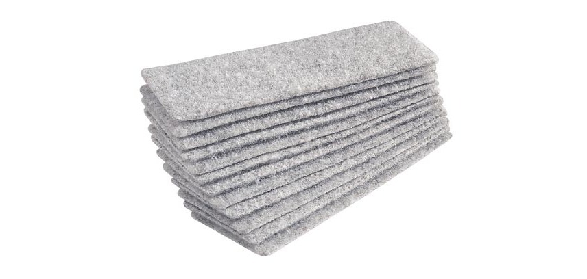 Dahle recharges frotteur magnétique, 12 bandes en feutre pour réf. 95099