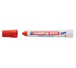 Edding 950 Industrie Spezialmarker Rundspitze 10mm Rot