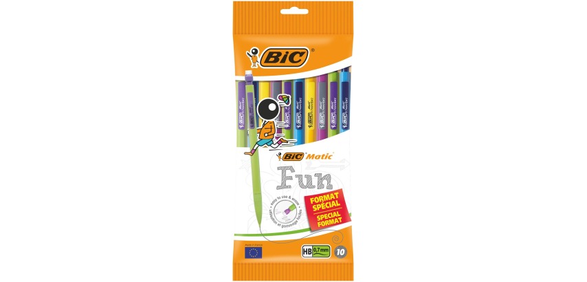 BIC Matic Classic Druckbleistift einziehbar 0,7 mm Blister 8+2 gratis