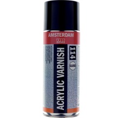 Amsterdam acrylvernis glanzend, spuitbus van 400 ml