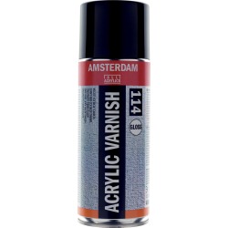 Amsterdam acrylvernis glanzend, spuitbus van 400 ml