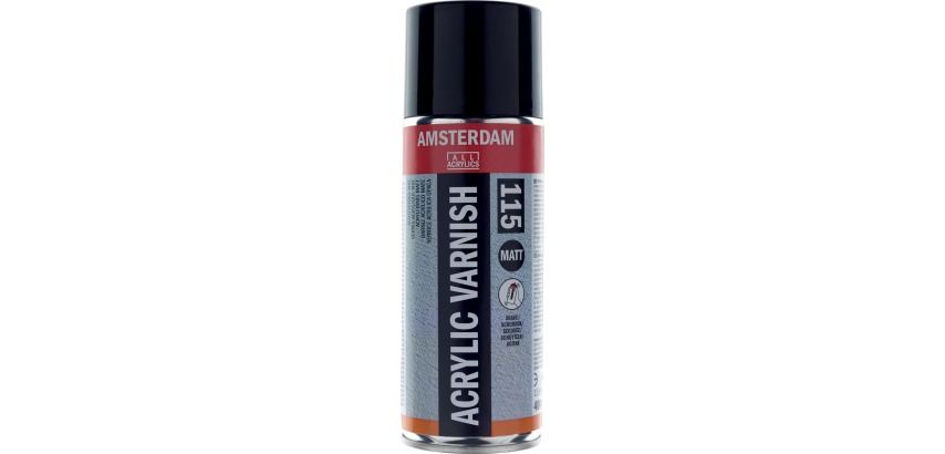 Amsterdam matte acrylic varnish, 400 ml aerosol