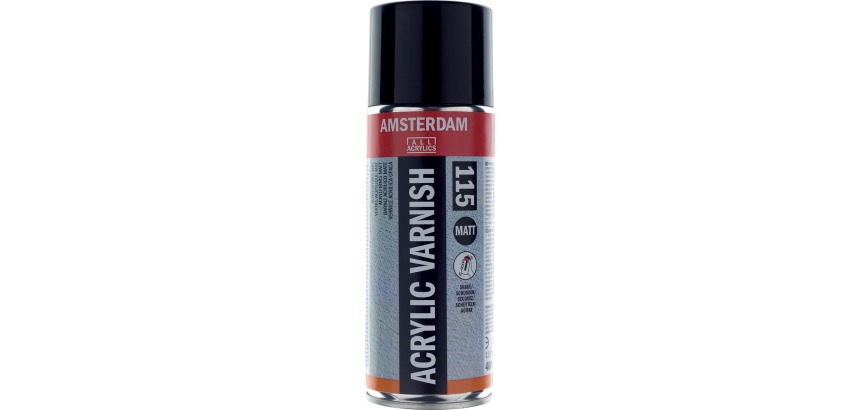 Amsterdam vernis acryl mat, aérosol de 400 ml