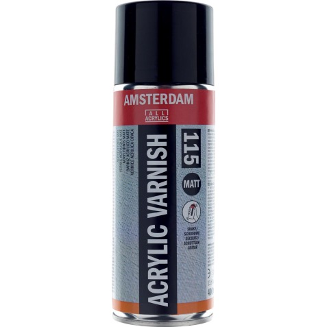 Amsterdam vernis acryl mat, aérosol de 400 ml