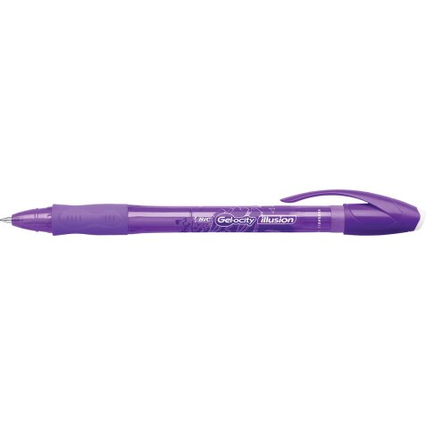 Bic roller à encre gel Gel-ocity Illusion, pourpre