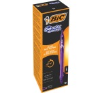 Bic Gel-ocity Quick Dry roller à encre gel, pourpe