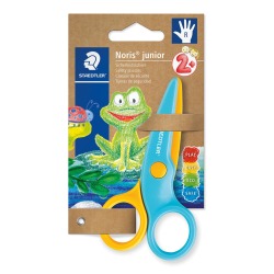 Staedtler Noris Junior ciseaux pour enfants, droitier, jaune/bleu