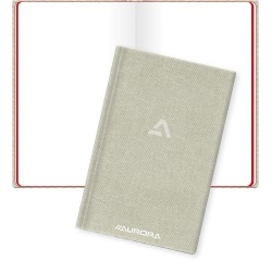 Aurora Copybook ft 10,5 x 16,5 cm, blanco, 192 bladzijden