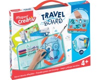 Maped Travel Board tableau blanc transparente animaux