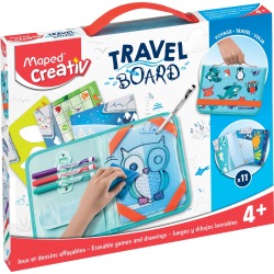 Maped Travel Board tableau blanc transparente animaux