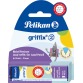 Pelikan Griffix potloodstiften, 2 mm, HB, blister van 2 doosjes van 3 stuks