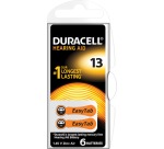 Duracell Hearing Batteries DA13 Ø7.9mm 310mAh 6 pieces